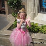 Princess Eliza dressed as Aurora