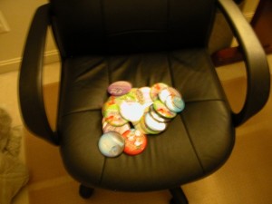 Some of our buttons